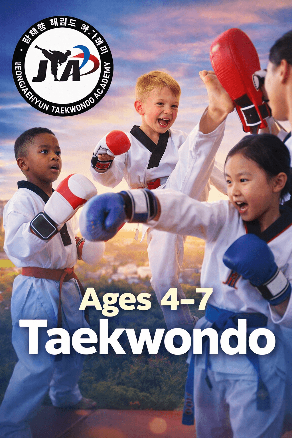 Ages 4–7 Taekwondo