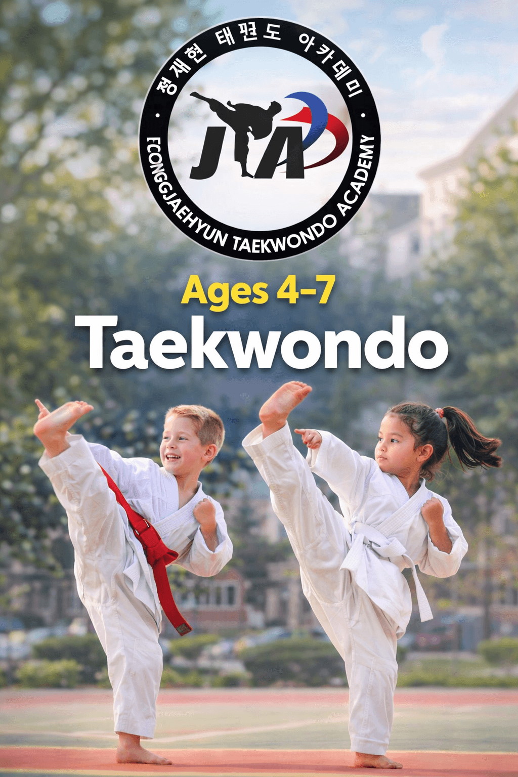 Ages 4–7 Taekwondo